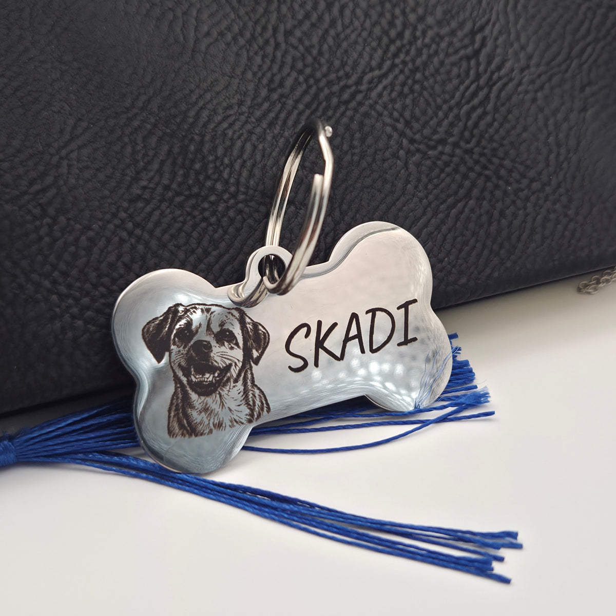 Custom Pet Portrait Tag
