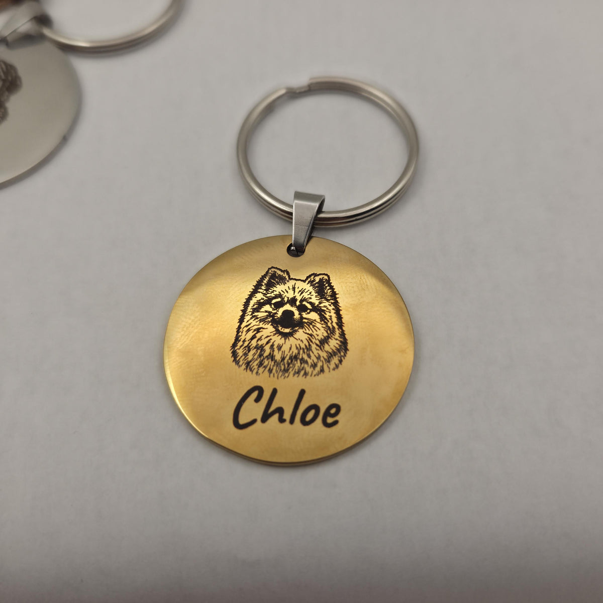 Pet Photo Keyring