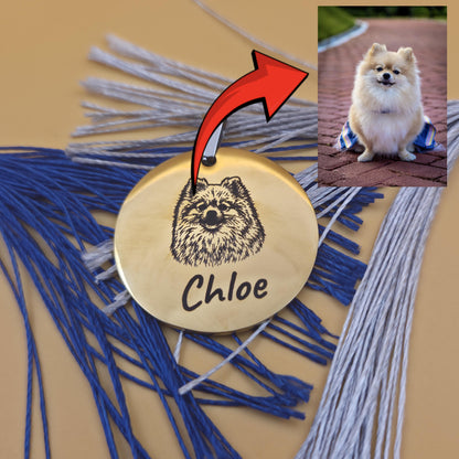 Pet Photo Keyring