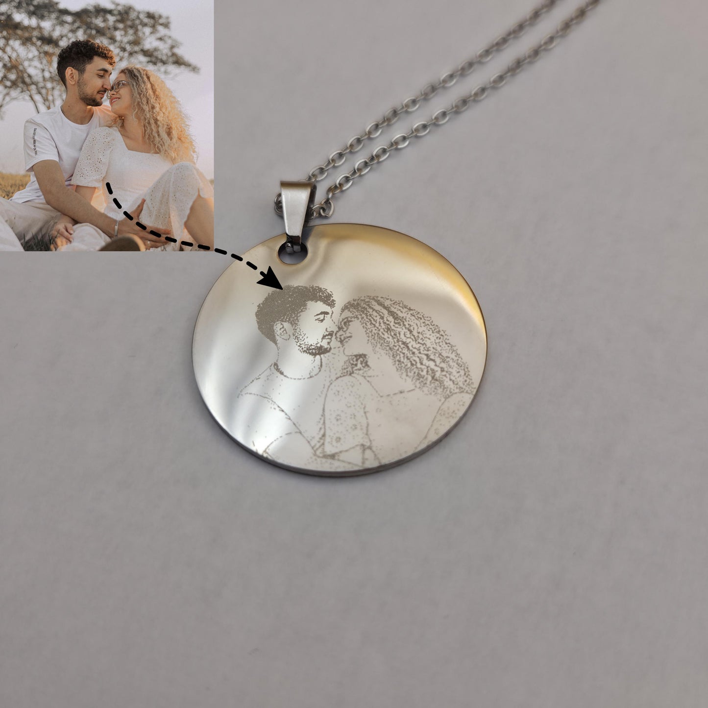 Photo Portrait Necklace