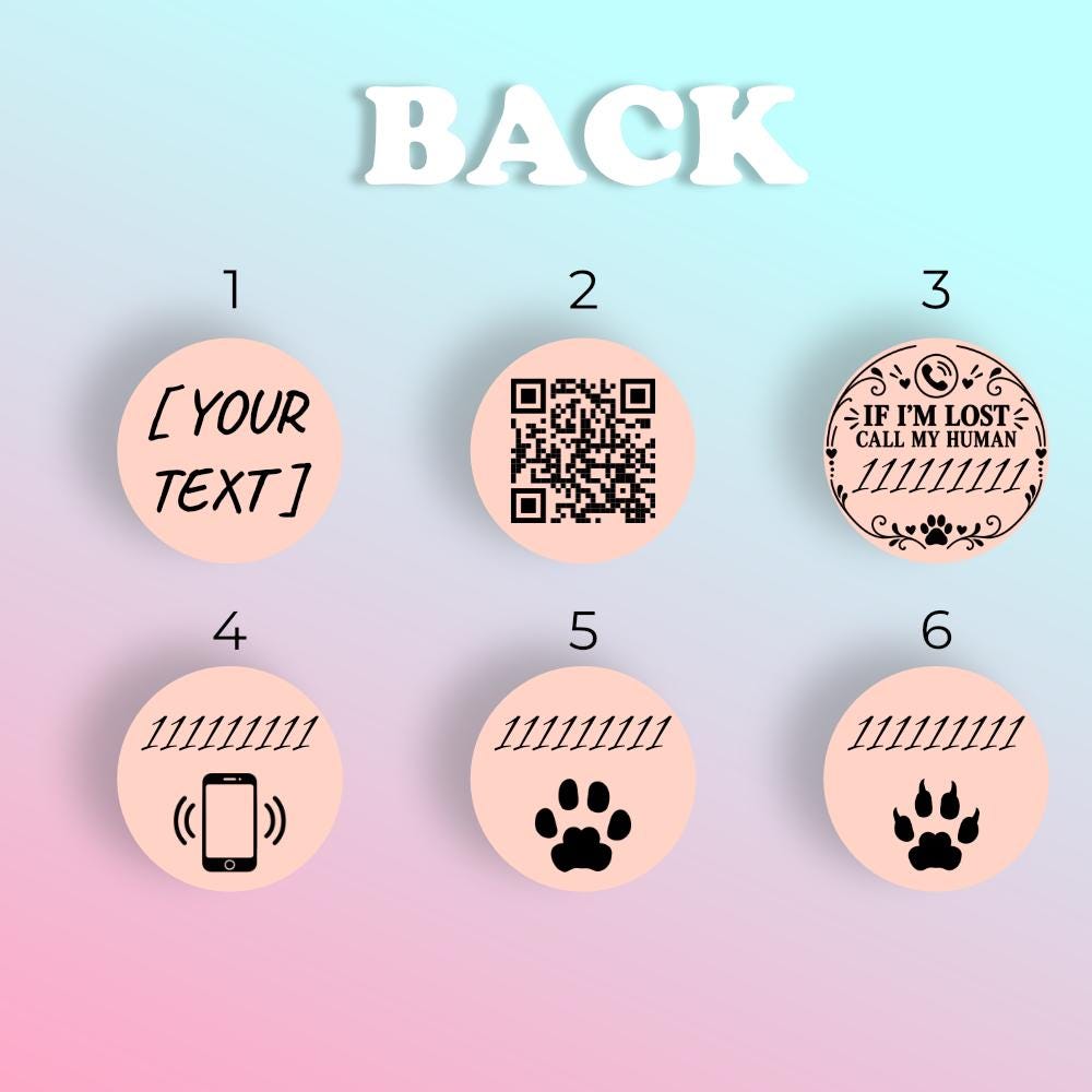 Personalised Pet ID Tag