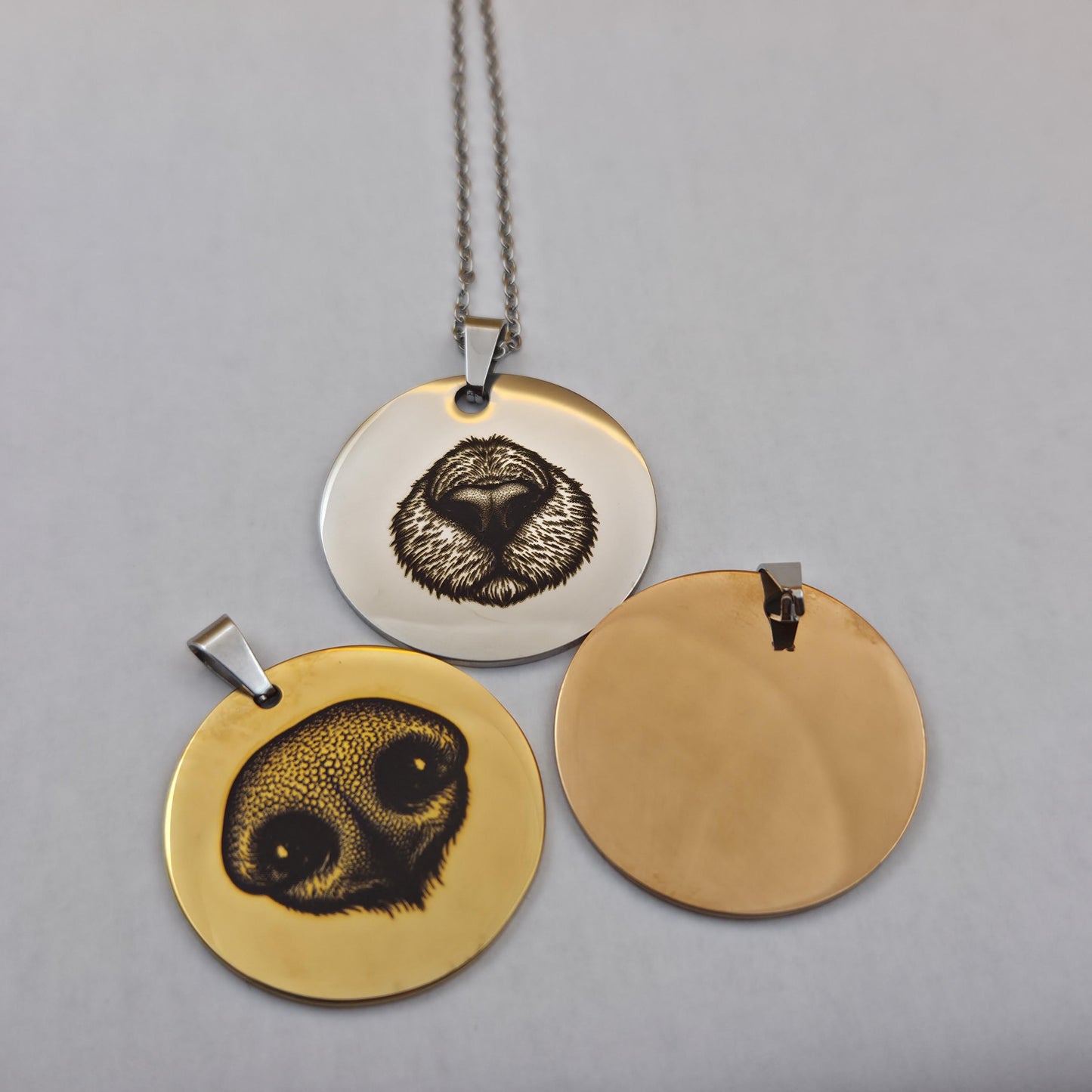 Dog Nose Print Necklace