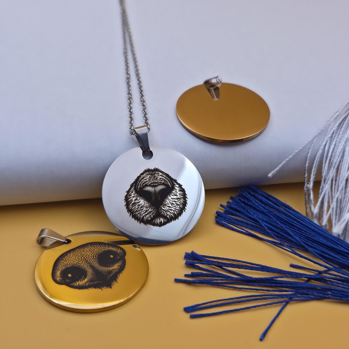 Dog Nose Print Necklace